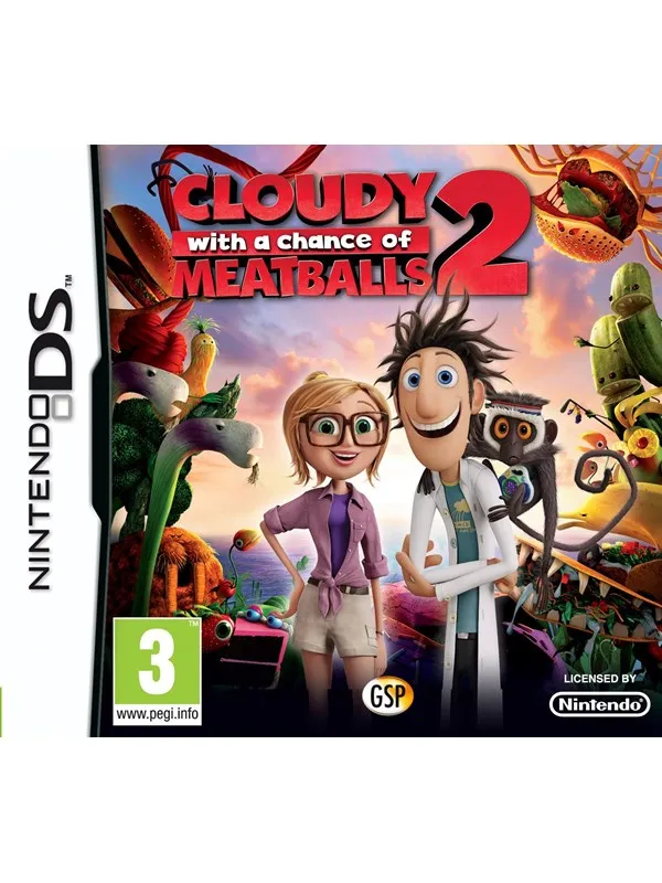 Cloudy with a Chance of Meatballs 2 - Nintendo 3DS - Action/Adventure