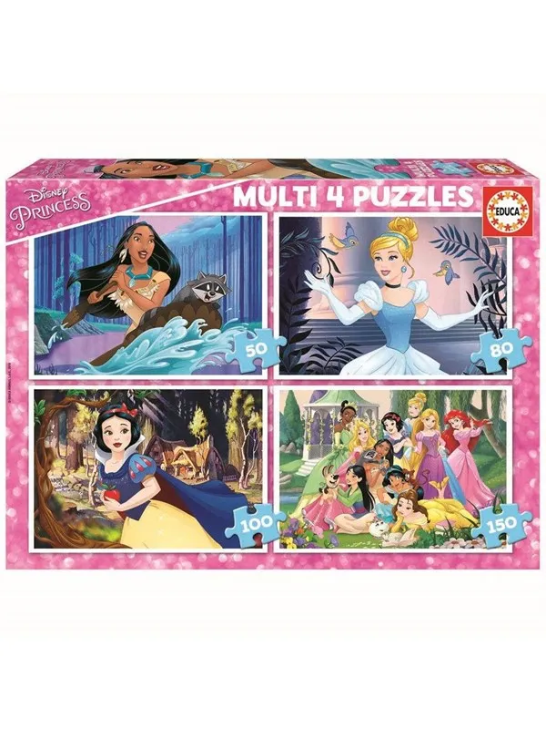 Educa 50-80-100-150 Disney Princess