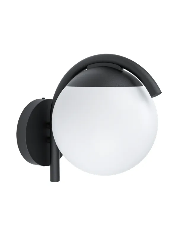 EGLO PRATA VECCHIA outdoor wall lamp black