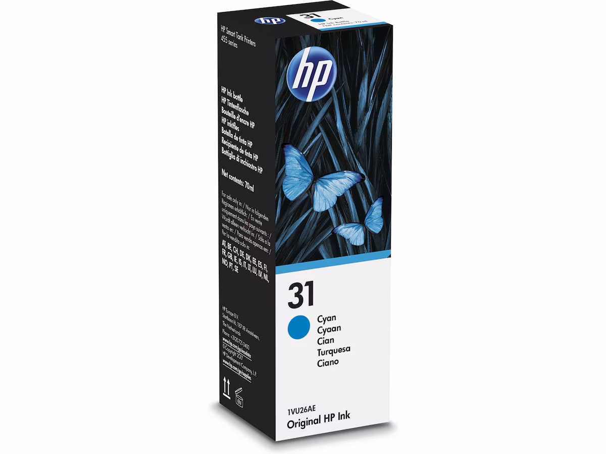 HP Blekk 31 Cyan