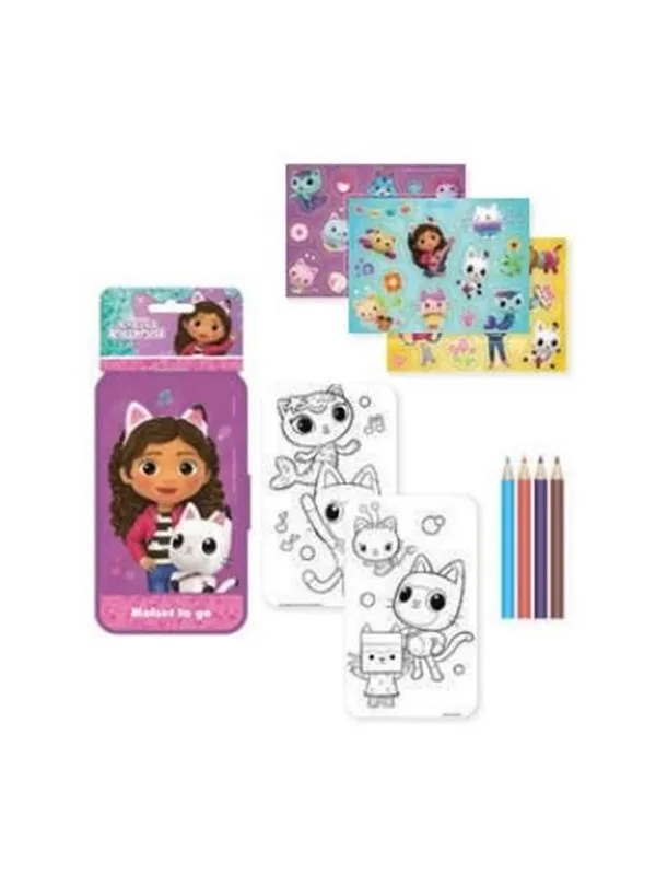 Undercover Travel Coloring Set Gabby's Dollhouse