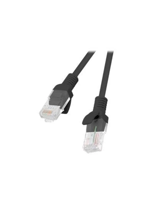 Lanberg patch cable - 2 m - RAL 9004 black - Svart - 2m