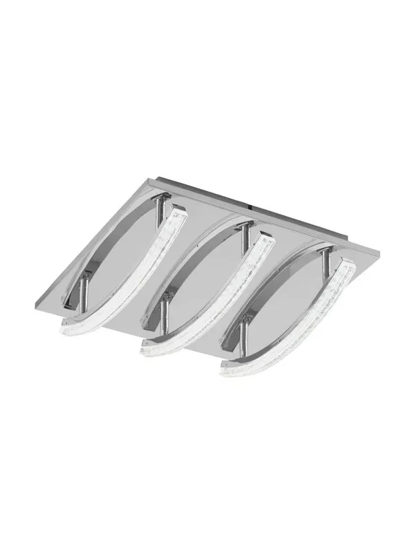 EGLO PERTINI TAKLAMPE 1500LM 300X300 KROM