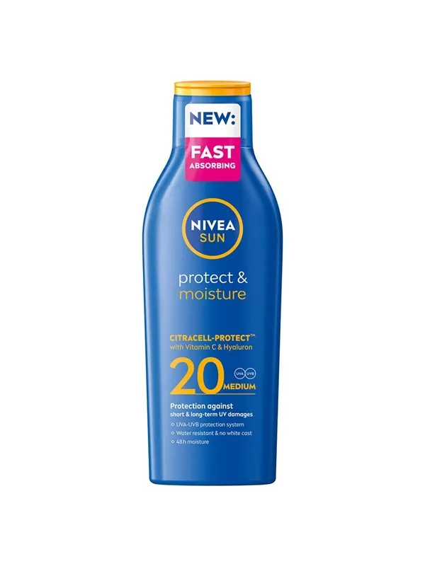 Nivea Protect & Moisture Lotion SPF 20 200ml