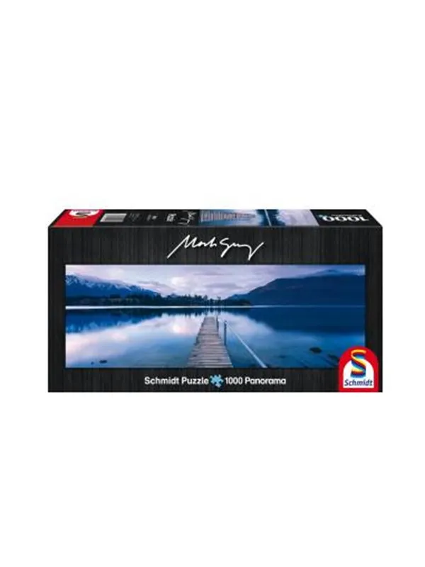 Schmidt Puzzle - Mark Gray: Lake Wakatipu New Zealand (1000 pieces) Gulv