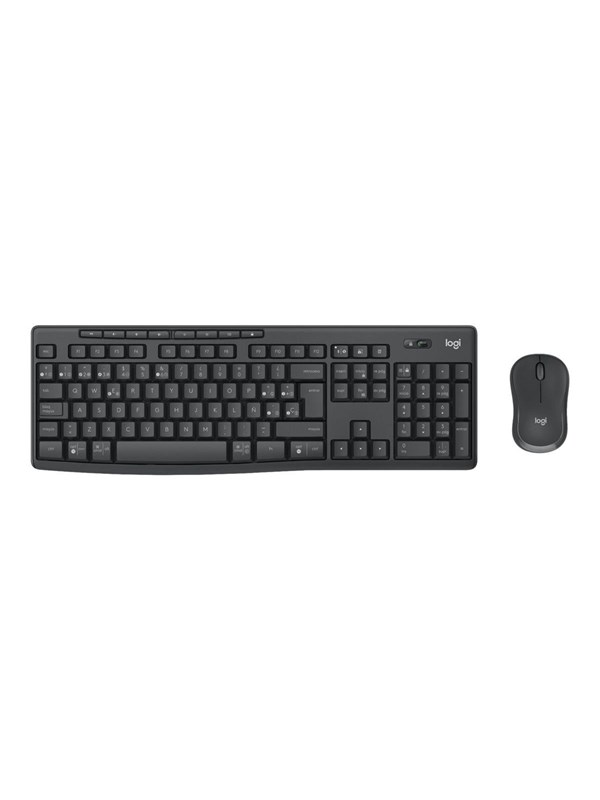 Logitech MK370 Combo for Business - Tastatur & Mussett - Engelsk (Storbritannia) - Svart