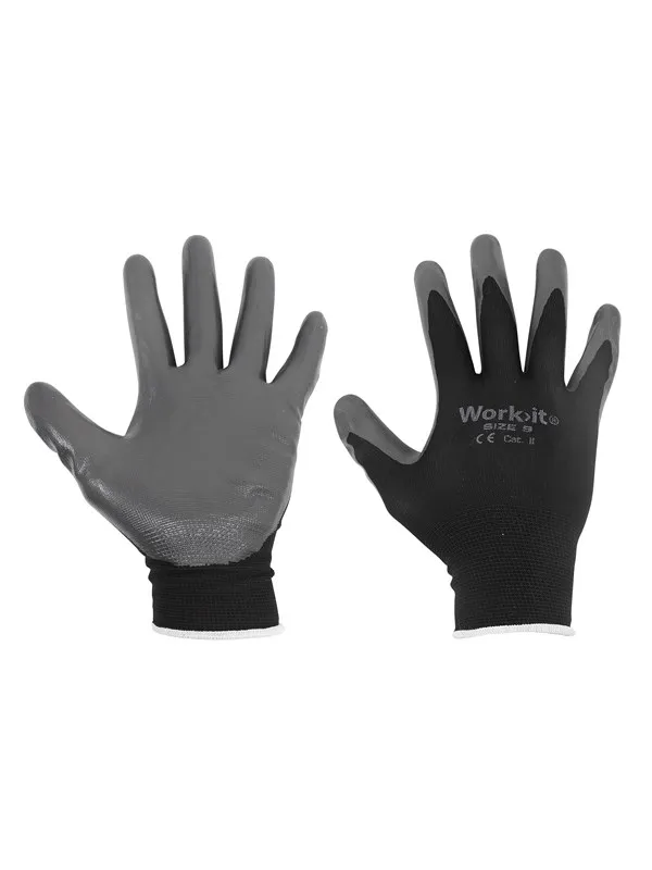 Work>it Flex Work Gloves Size 9" 5-pack