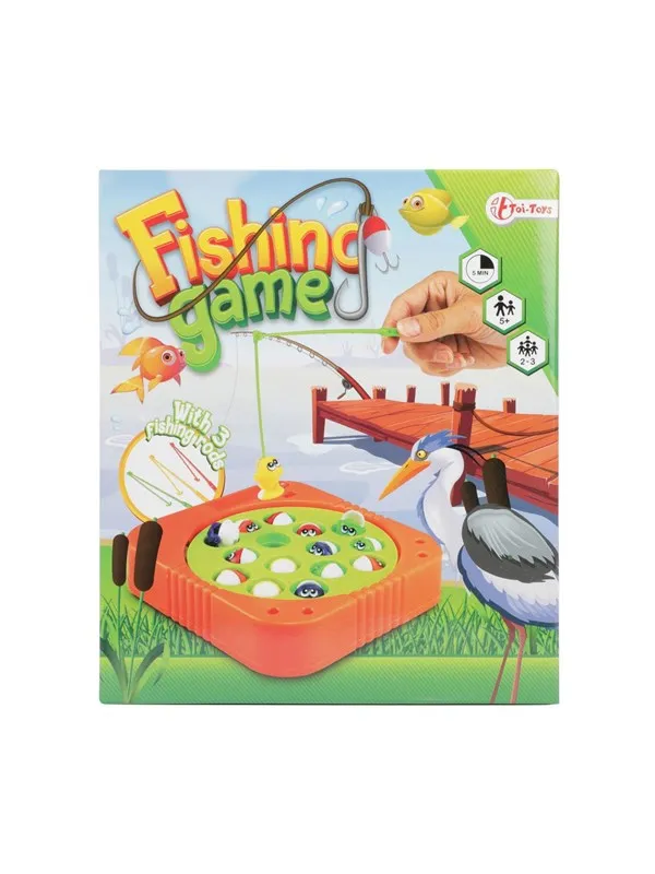 Toi-Toys Electronic Fishing Game with 3 Fishing Rod