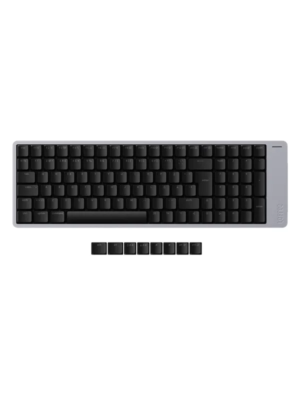 Lofree Flow 2 100 Space Grey - Kailh Pulse - Tastatur - Nordisk - Svart