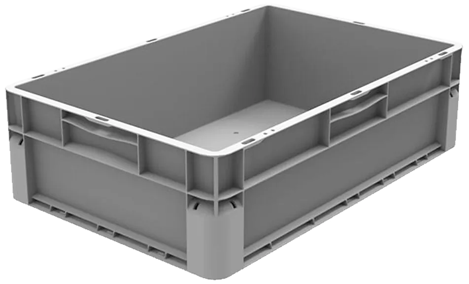 Arca EuroClick kasse grå 600×400×175mm 32,8 ltr