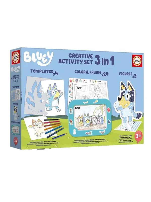 Educa 3 In 1 Bluey Creative Activity Set