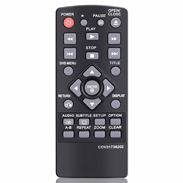 Fjernkontroll erstatning for COV31736202 for LG DVD-spiller