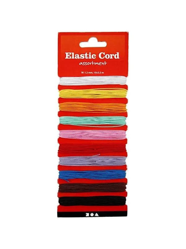 Creativ Company Elastic Color Thickness 1mm 10x3.5m
