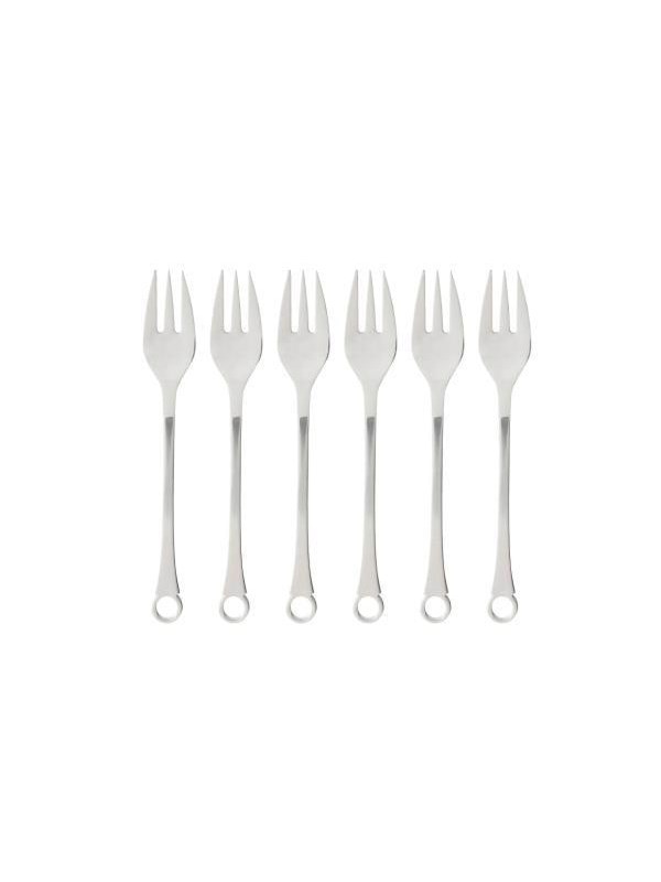Gense Cake fork Pantry 16 cm 6 pcs. matte/gloss steel
