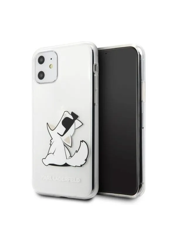 Karl Lagerfeld Choupette Fun iPhone 11 / Xr Case - Transparent