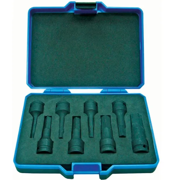 BATO Kraftpipe-sett 1/2" 5-19mm. 8 deler.