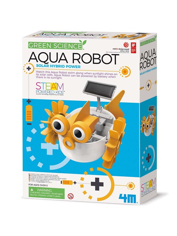 4M Green Science / Hybrid Solar Power - Aqua Robot