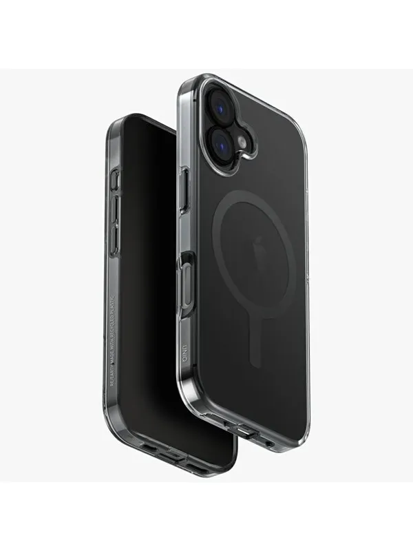 UNIQ Clario Magclick Charging Case for iPhone 17 - Black