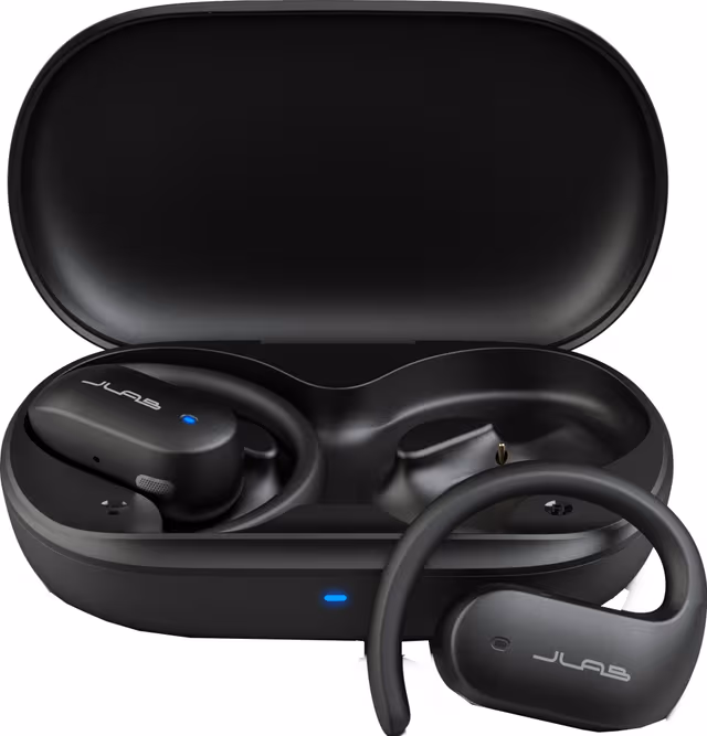 JLab Jbuds Open Sport 2 helt trådløse in-ear hodetelefoner (sort)
