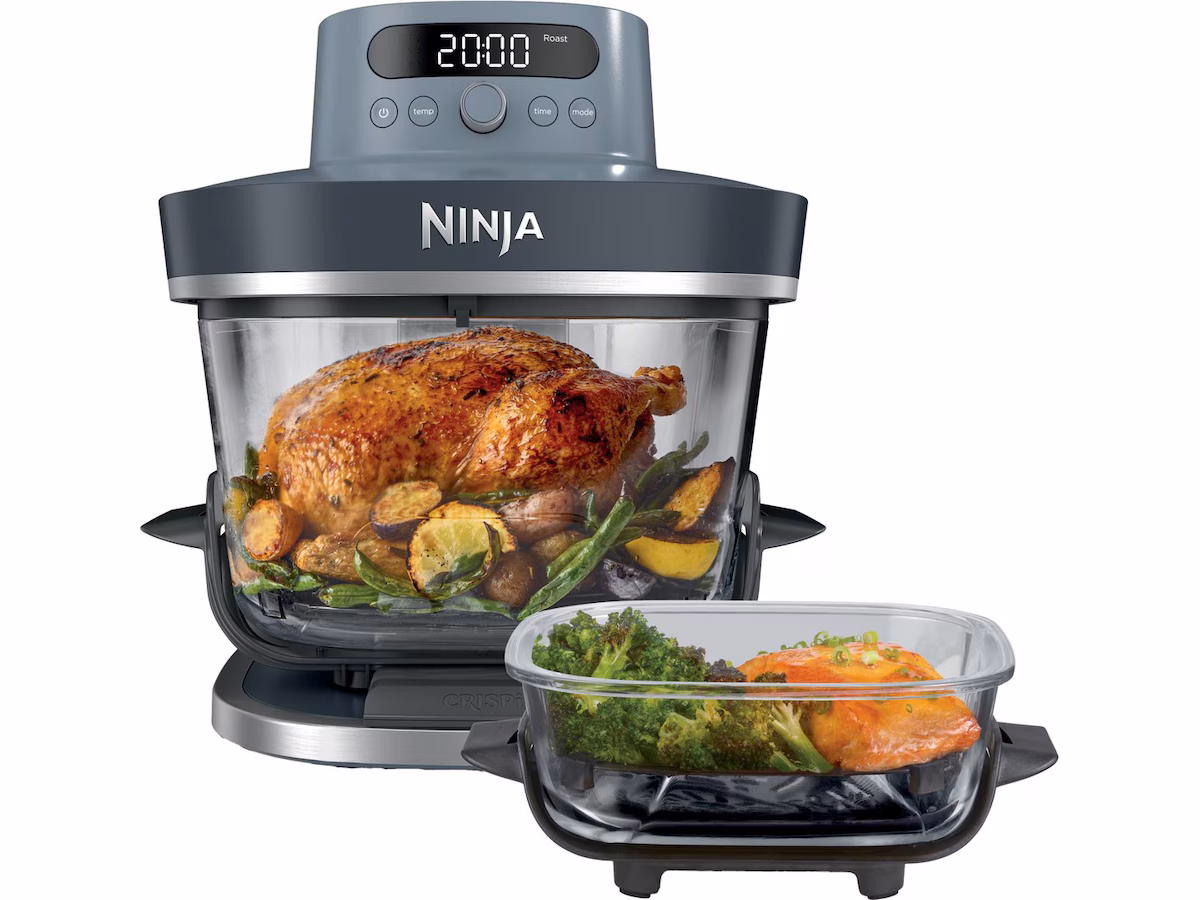 Ninja Crispi Pro AS101EU Glass Airfryer (gråblå)