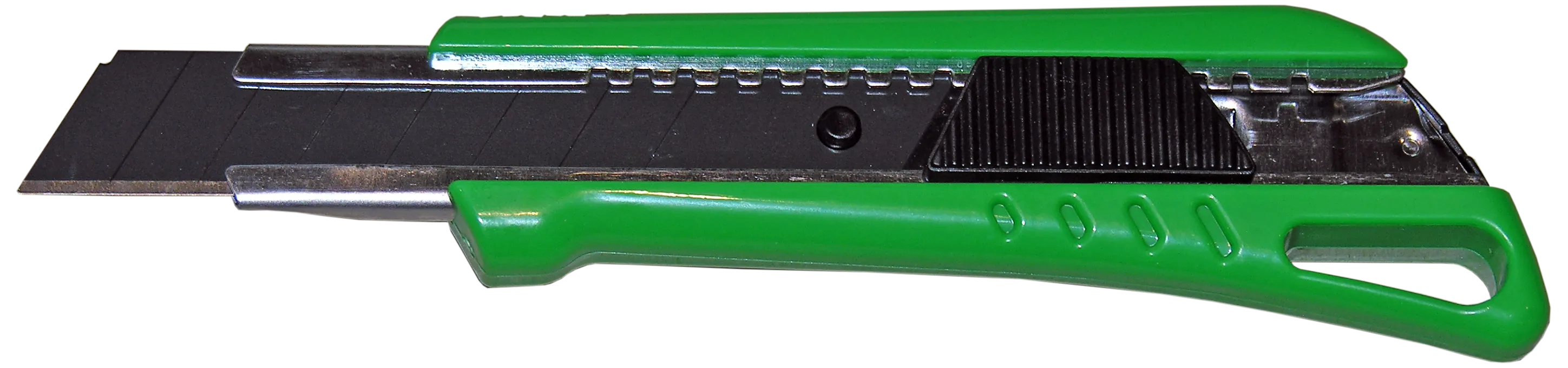 DJ TOOLS kniv m/skyvelås, 18mm sort knekk-av blad
