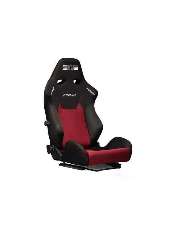 Next Level Racing PRS2 Elite Reclining Seat Sim racing sete - Svart/Rød - Maskestoff - Opptil 150 kg