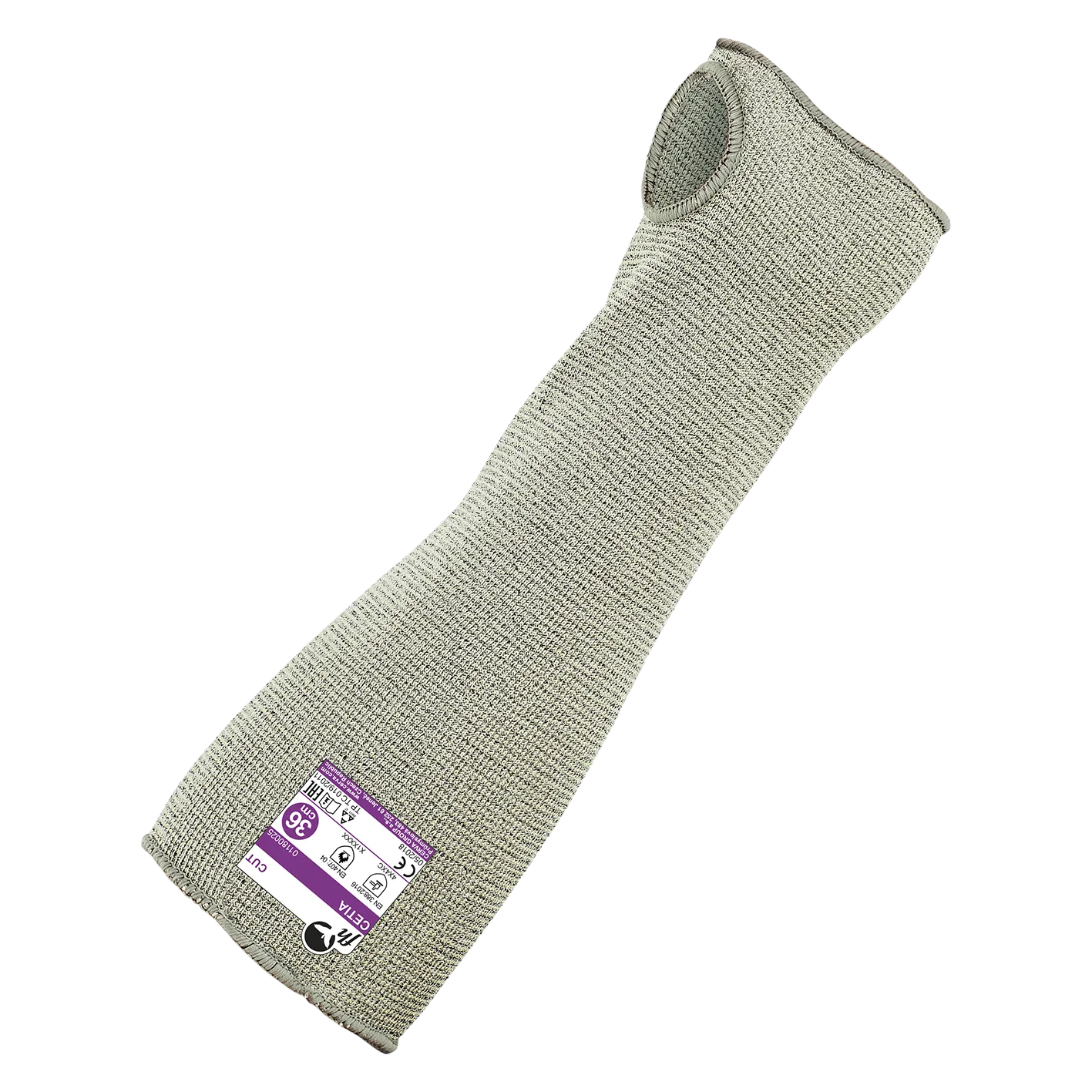 Trekkerm Cetia 45 cm, skjærebegrensende Cut C, varmebestandig