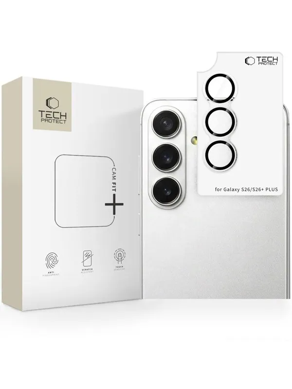 Tech-Protect Camring Fit+ Camera Cover for Samsung Galaxy S26 / S26+