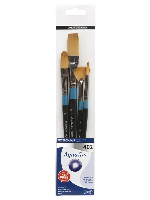 Daler-Rowney Aquafine Wallet 402 4 pcs