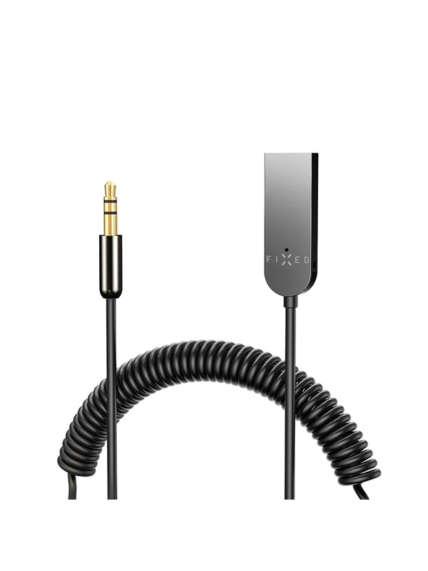 FIXED SIGNAL BT Audio Receiver 3.5mm Spiral cable Black