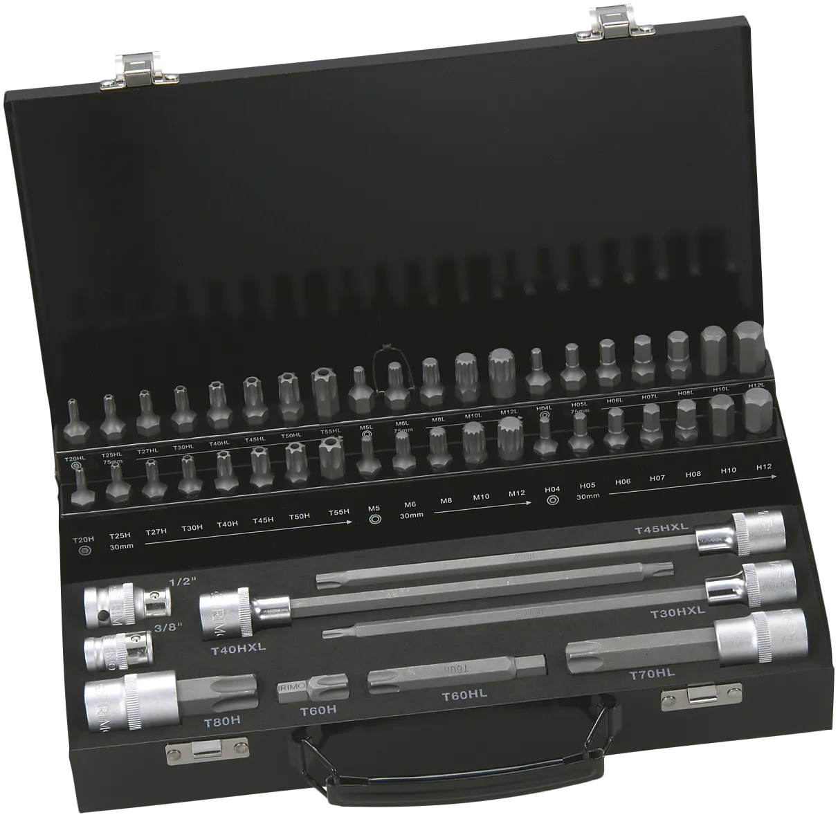 Bitssett for auto BE5049 49 deler