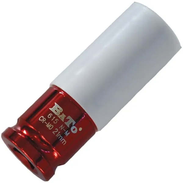 BATO Kraftpipetopp m/plast 1/2" x 21mm. 6kt.