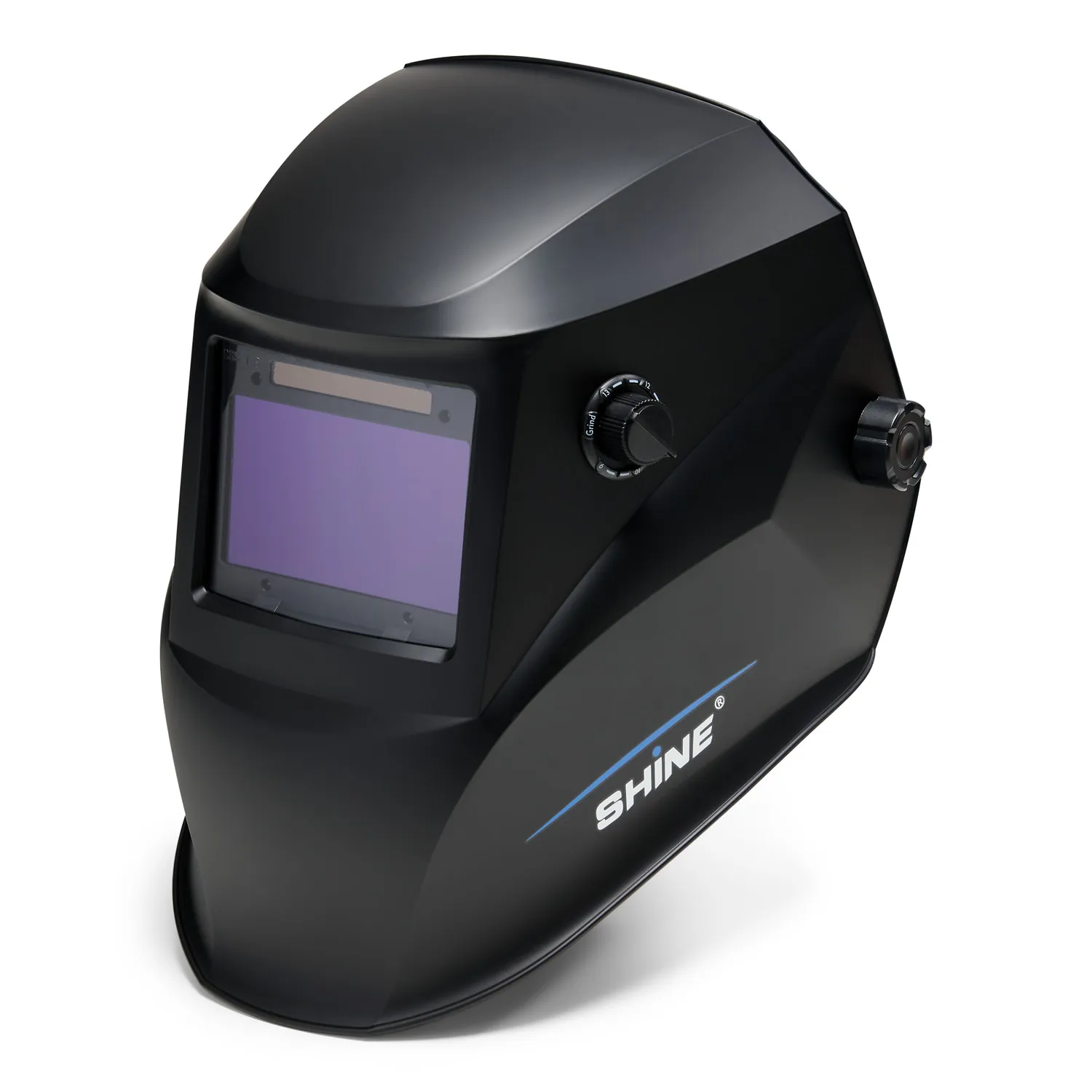 SHINE 5000X svejsehjelm med True Colour ADF, OLED-filter og stort synsfelt (DIN 9-13)