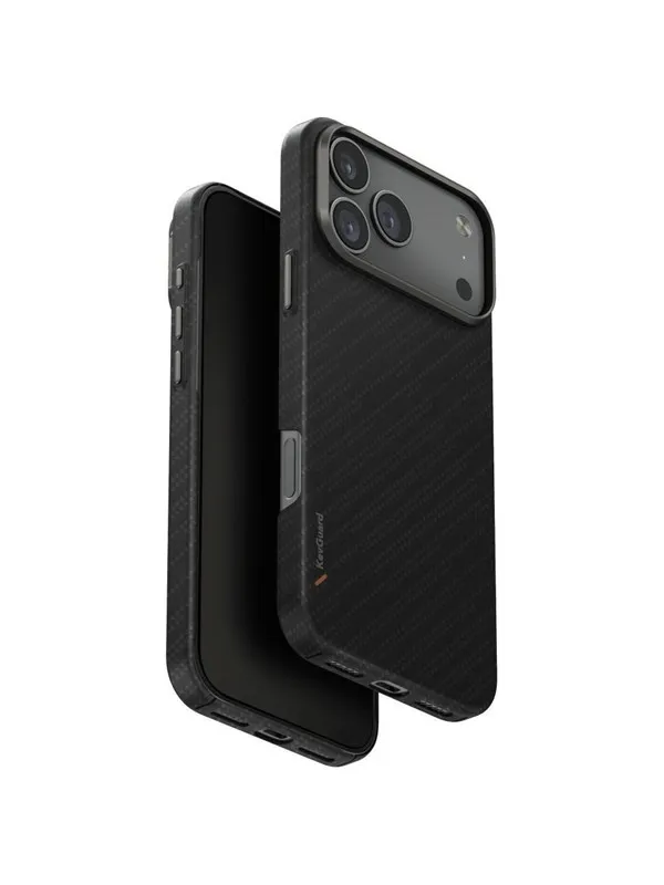 UNIQ Keva EDGE Magclick Charging Case for iPhone 17 Pro Max - Black
