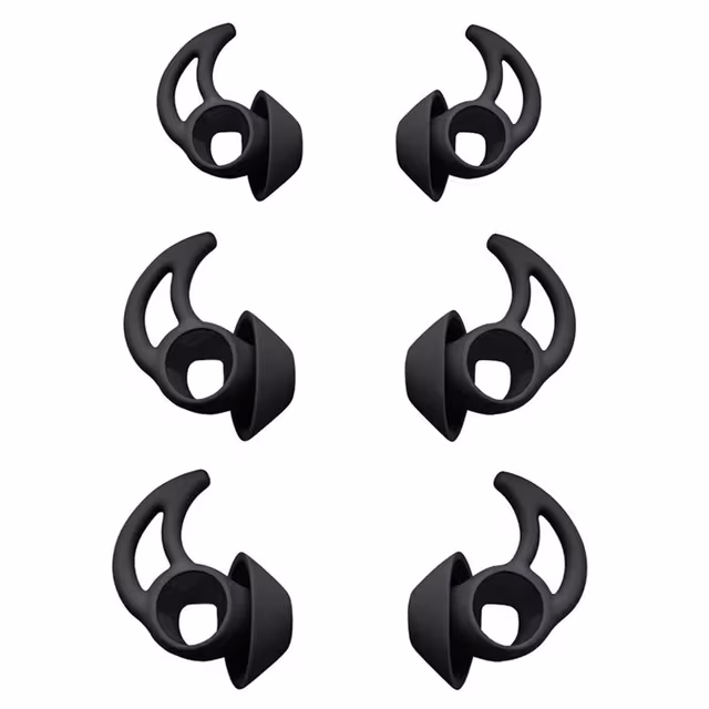 Øreputer 6-pak Bose QuietComfort Earbuds - Svart