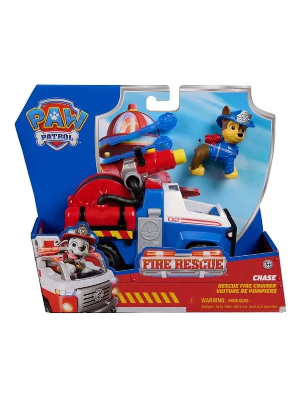 Paw Patrol Fire Rescue: Chase Rescue Fire Cruiser