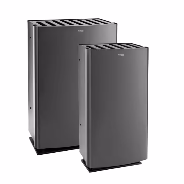 Diesel- og parafinovn Wallas 40+26 Antrasitt m/ 175l