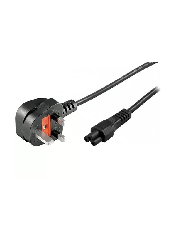 Deltaco DEL-109F-UK - power cable - BS 1363 to IEC 60320 C5 - 3 m