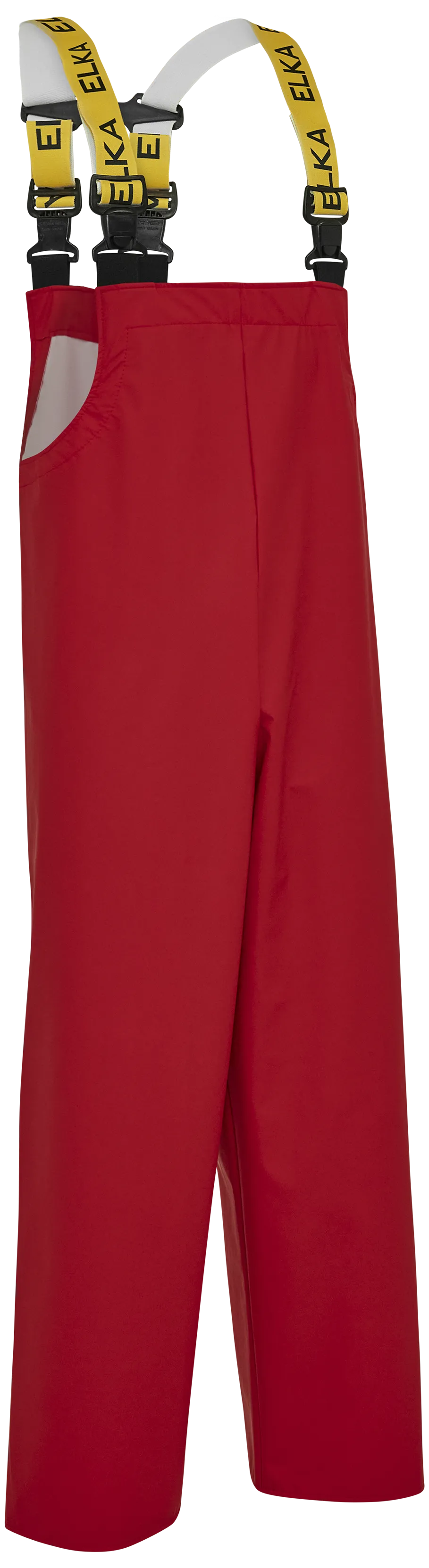 Regndress med seler 079900 rød str. 5XL