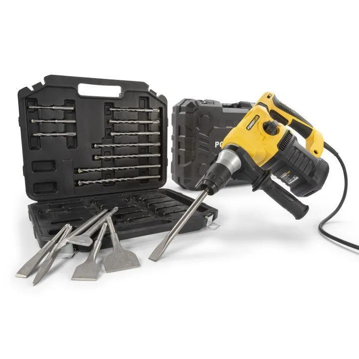 Borhammer i koffert + 17 deler 5J/1500 W