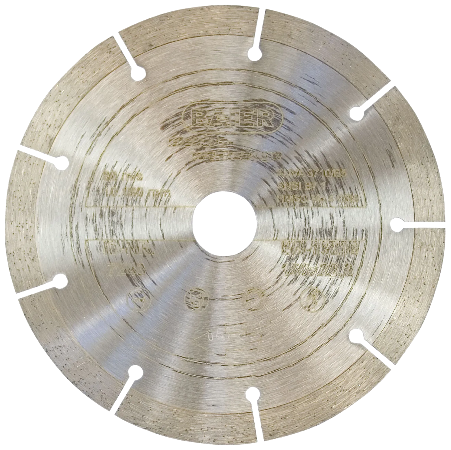 Baier UNI S10 diamantkutteskive 115×22,2mm