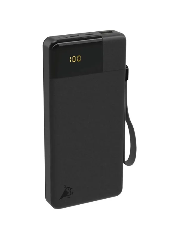 Aqiila Powerbird B20 - 20W - Nødlader - Svart - 20000 mAh