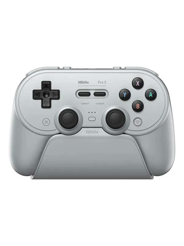 8BitDo Pro 3 - Bluetooth - 2.4G - Hall Effect - TMR - Grey - Wireless Controller - Nintendo Switch 2