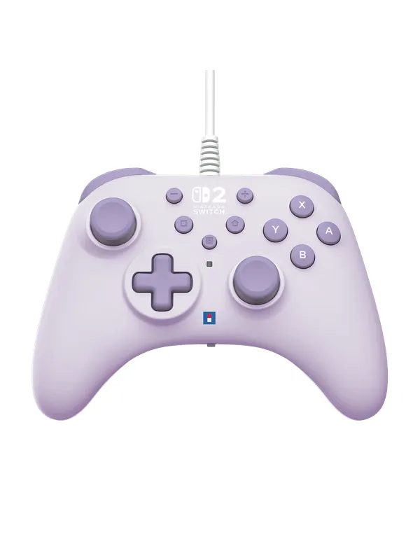 HORI PAD Turbo - Cozy Lavender - Wired Controller - Nintendo Switch 2