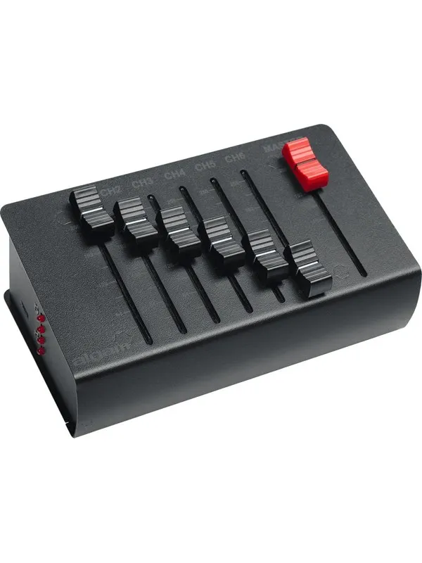 Algam Lighting 6-kanals oppladbar lysmikser