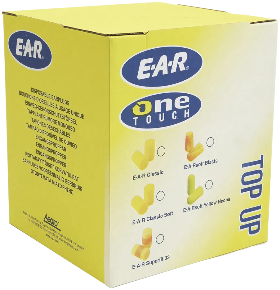 EAR Classic ørepropp One-Touch PD-01-009, refill i eske