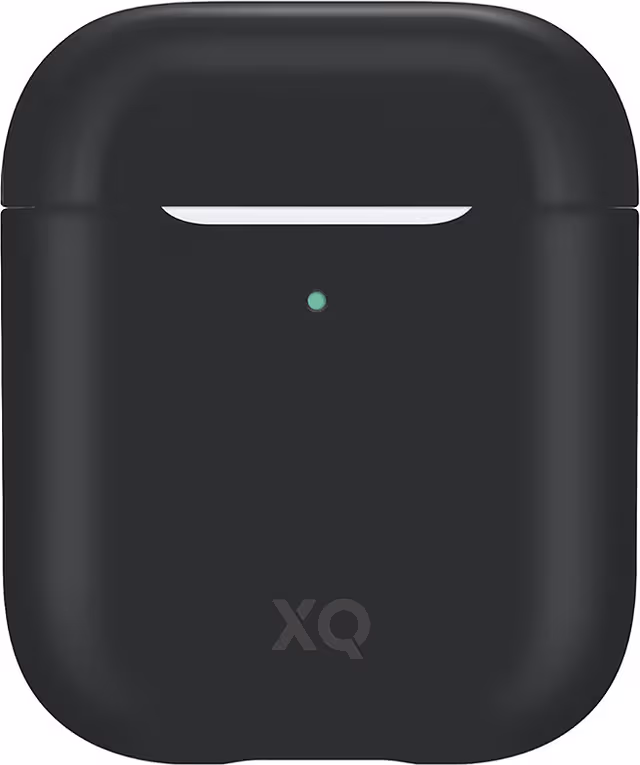 Xqisit silikonetui til AirPods (sort)