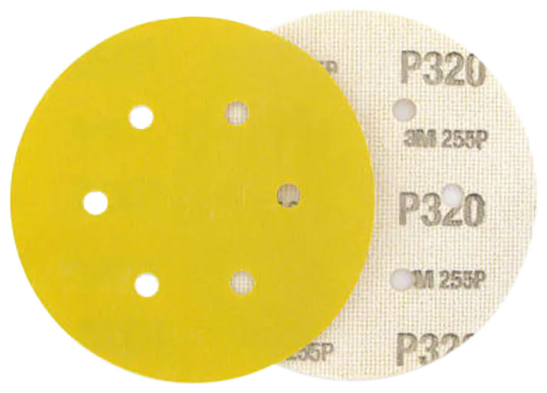 Sliperondell Hookit 255P 6 huller P150 150mm