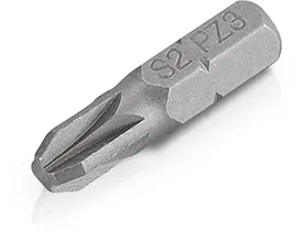 Bits PZ3 x 25 mm - 2 stk.