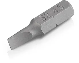 Bits Rett spor 4,5 mm x 0,6 mm - 2 stk.